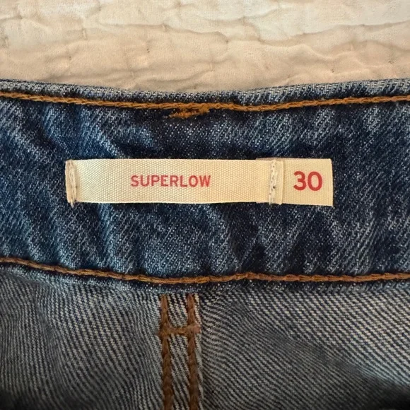 LEVI’S SUPERLOW WOMEN'S JEANS - Picture 4 of 8